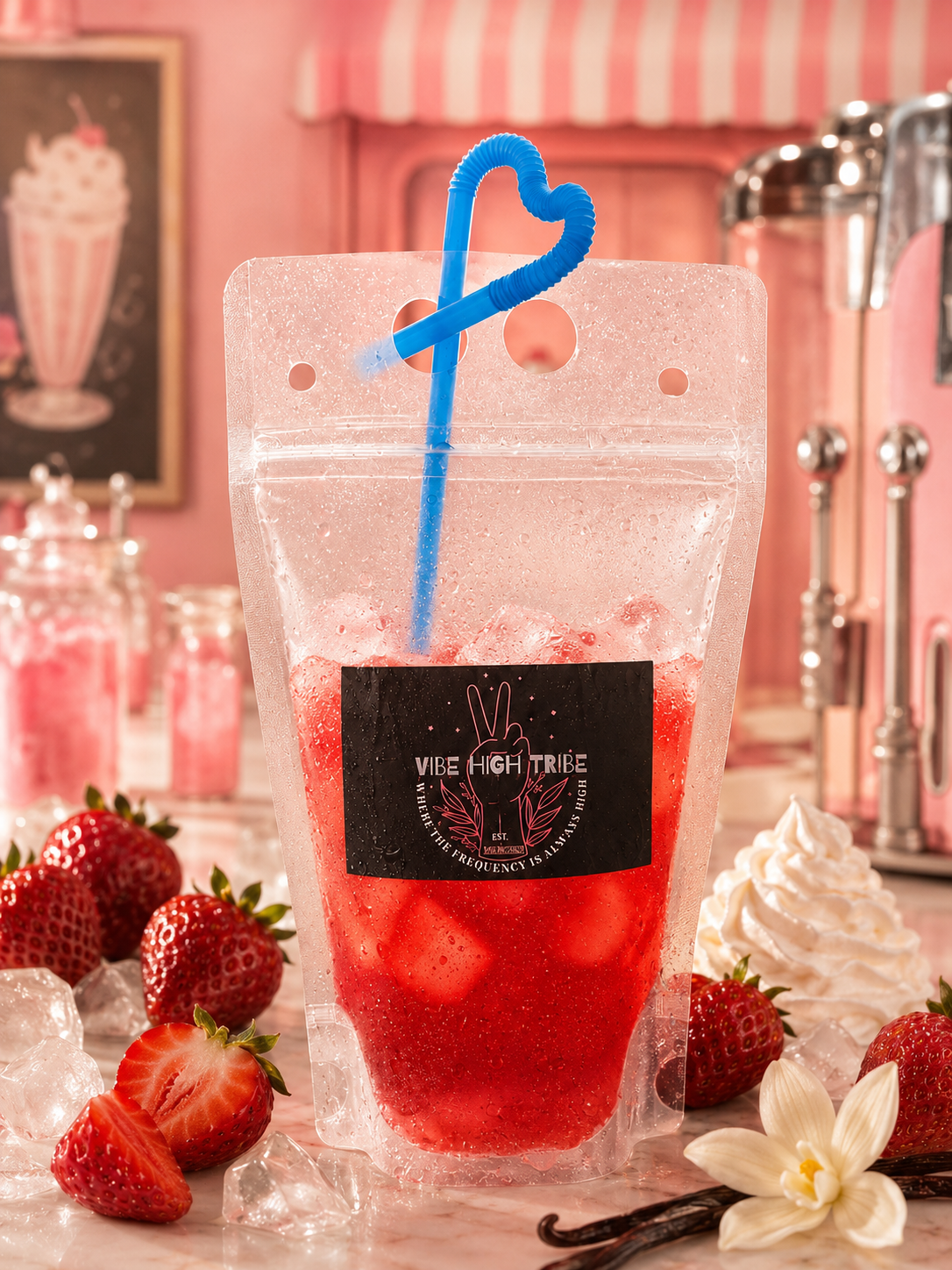 The Old Fashioned Strawberry Cream Soda