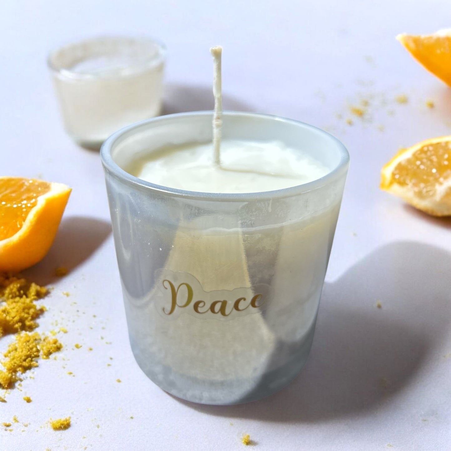 Peace Scented Soy Wax Candle